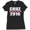 cruz for president 2016 Ladies Fitted T-Shirt