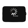 buffering  funny retro loading computer console fashion party Laptop sleeve