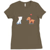 optimistic courtship Ladies Fitted T-Shirt