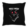 ghose face halloween Throw Pillow