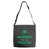 mother's day mommom of a princess Adjustable Strap Totes