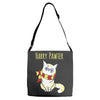 pawter cat Adjustable Strap Totes