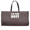 i'm the boss mens Weekender Totes