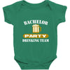 bachelor party drinking team wedding groomsmen bridal funny Baby Bodysuit