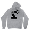 black robot Unisex Hoodie
