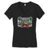 mens retro game out run, ideal gift or birthday present. Women's V-Neck T-Shirt