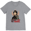 i want you to rebel V-Neck Tee