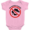 take off your shoes Baby Onesie