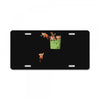 pocket red pandas License Plate