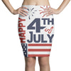 happy 4th of july Pencil Skirts