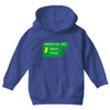 gps logo free exit 63 beach haven Youth Hoodie