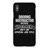 driving instructor superhero iPhoneX