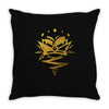 eryctriceps limited edition gold Throw Pillow