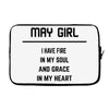 May Girl Laptop sleeve