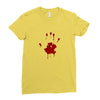 TAKE MY HAND Ladies Fitted T-Shirt