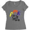 spell on you Women's Triblend Scoop T-shirt