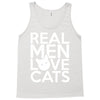 real men love cats (4) Tank Top