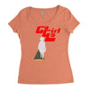go girll Women's Triblend Scoop T-shirt