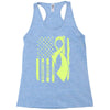 lyme disease awareness Racerback Tank