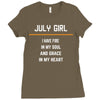 July Girl Ladies Fitted T-Shirt