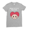 Mommy, Let's Go to Yoga Class! Ladies Fitted T-Shirt
