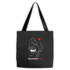 pregnant rex Tote Bags