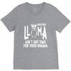 nurse lama V-Neck Tee