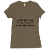 i would date u but u r not dylan o'brien Ladies Fitted T-Shirt