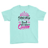 Celebrating With the 2nd Birthday Queen Youth Tee