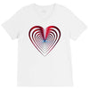 love red best V-Neck Tee