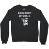 men's ask me about my gorilla Crewneck Sweatshirt