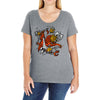rpg united   epic battle Ladies Curvy T-Shirt