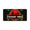 Jurassic Park Parody Stranger Things License Plate