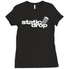 static drop oem Ladies Fitted T-Shirt