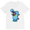 blue crocodile! V-Neck Tee