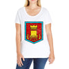 garlic jr Ladies Curvy T-Shirt