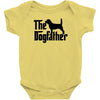 the dogfather beagle Baby Onesie