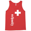 fan, swiss cross, switzerland, new Tank Top