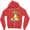 foxy &amp; fabulous Zipper Hoodie