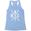 nyhc new york hardcore funny Racerback Tank