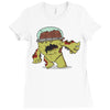 zombie monster2 Ladies Fitted T-Shirt
