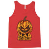 mad halloween pumpkin Tank Top