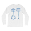 sketch of piston Long Sleeve Shirts