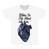 winter in my heart All Over Men's T-shirt