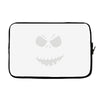 evil scary pumpkin face Laptop sleeve