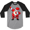 Santa Dabbing 3/4 Sleeve Shirt
