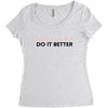 Lesbians Do It Better Women's Triblend Scoop T-shirt
