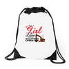 Just A Girl In Love With Her Heavy Equıpment Operator Drawstring Bags