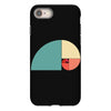 fibonacci golden ratio colorful iPhone 8