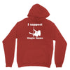 i support single moms Hoodie